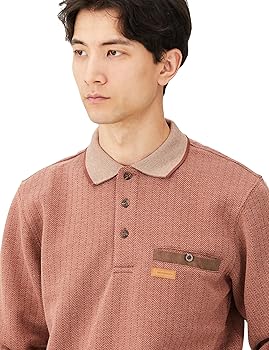 Amazon | [Weathercock] カジュアル ポロシャツ メンズ 長袖